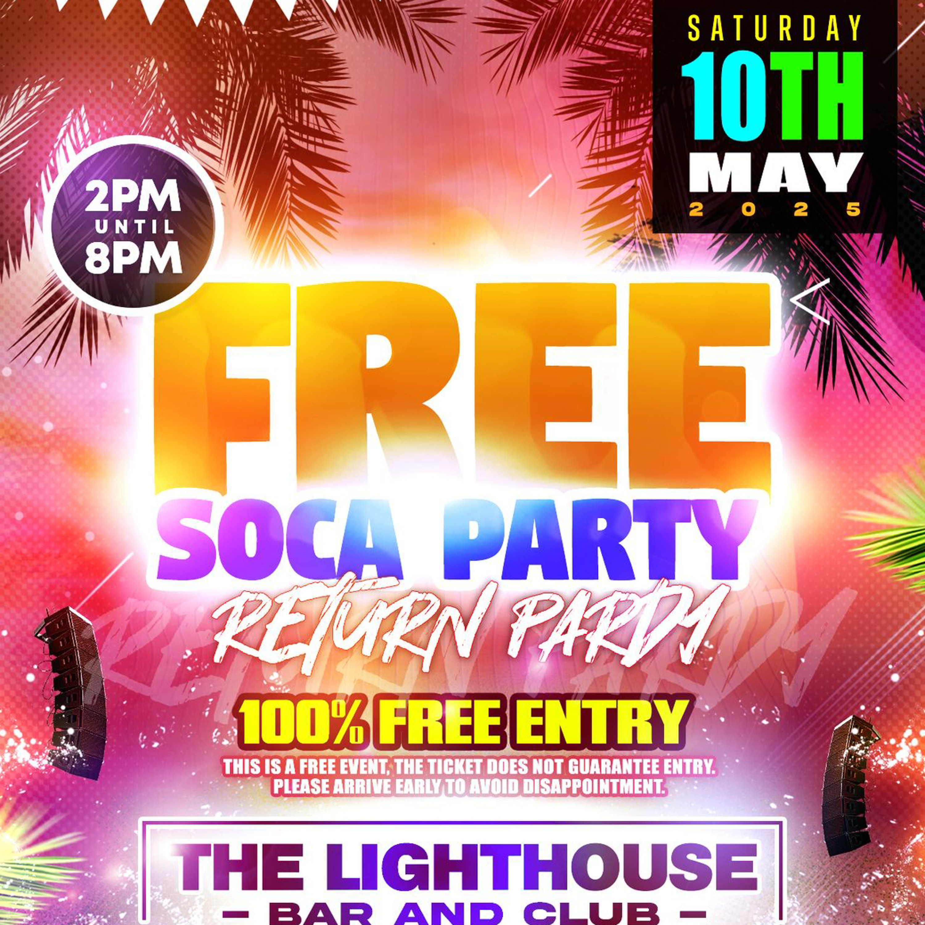 FREE SOCA PARTY LIVE AUDIO | 10TH MAY '25 | MIXED BY @ITSDJCOURTZ & HOSTED BY @DJTAZE_RR episode artwork