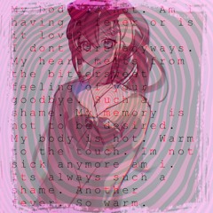 deluding myself of love