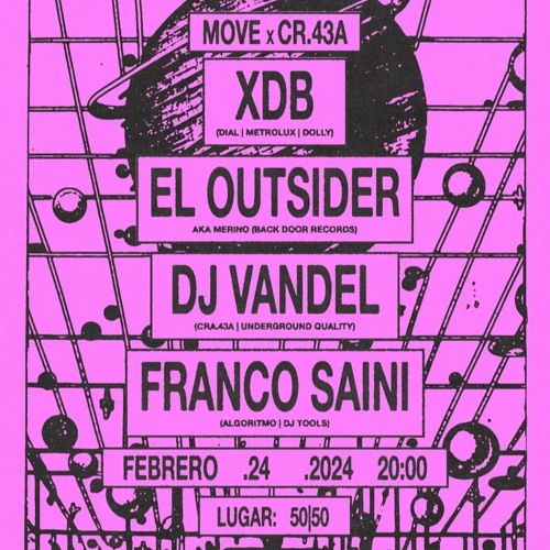 Dj Vandel - MOVE X CR.43A - Medellin - 24 - 02 - 2024