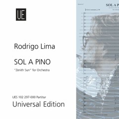 Sol a Pino - “Zenith Sun” - for Orchestra (2019) excerpt