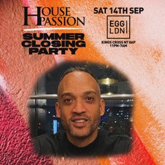 Fatal LIVE SET #HousePassion 14/09/24 @ Egg LDN