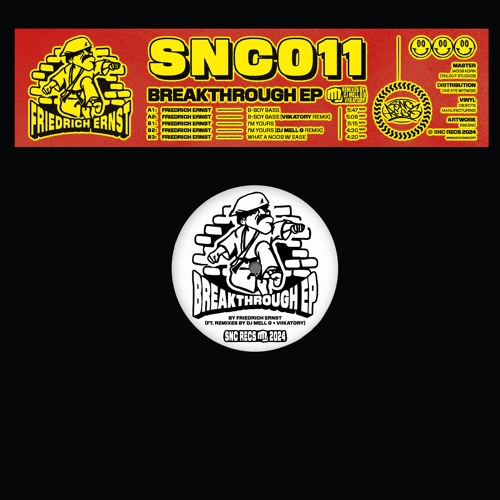 Friedrich Ernst - B-Boy Bass (SNC011)