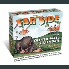 $$EBOOK ✨ The Far Side® 2024 Off-the-Wall Day-to-Day Calendar     Calendar – Day to Day Calendar,