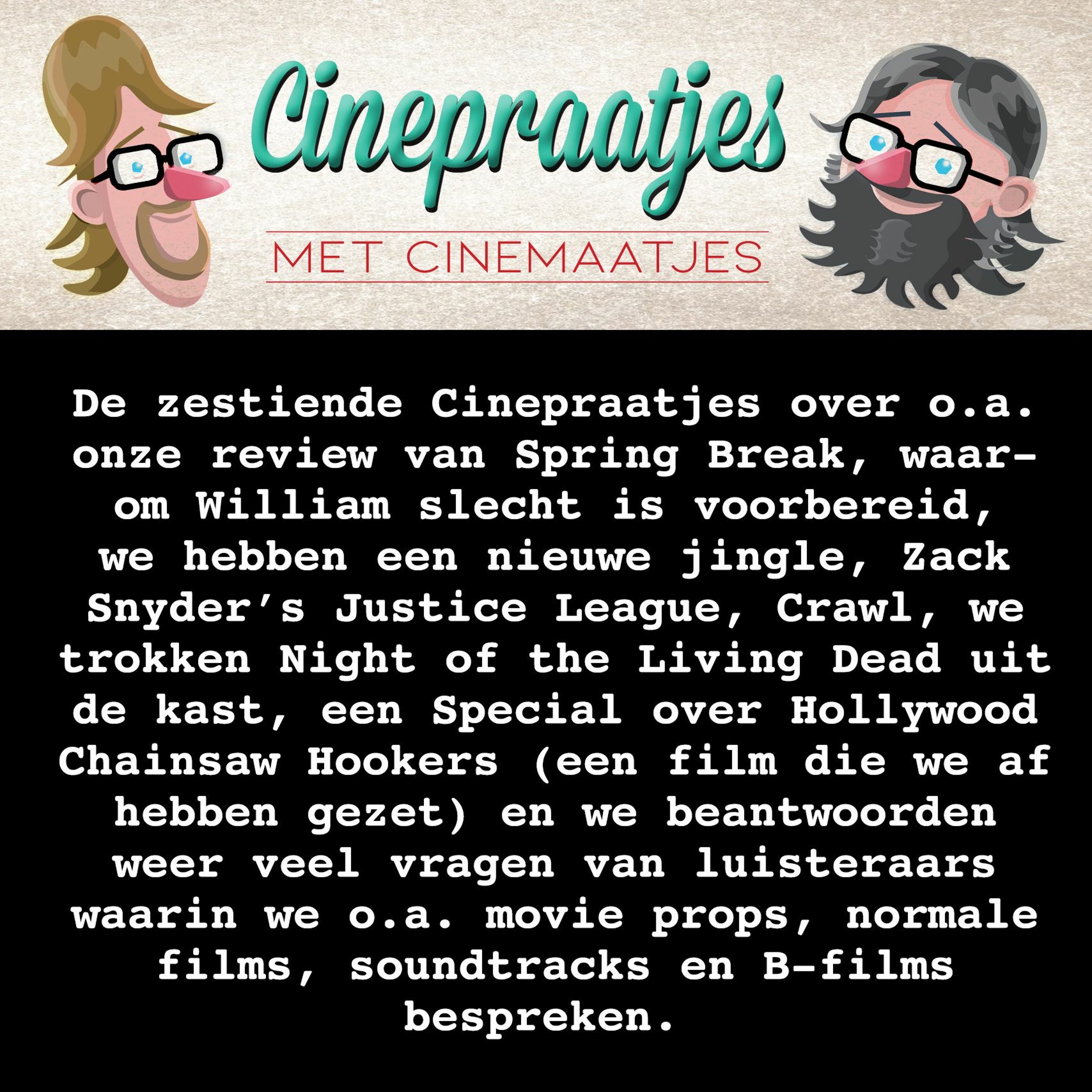 Cinepraatjes, de podcast van Cinemaatjes