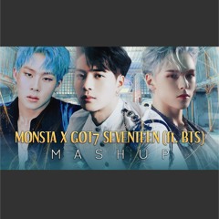 MONSTA X/GOT7/SEVENTEEN/BTS - Beautiful X Not By The Moon X Fear X Fake Love MASHUP