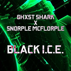 GHXST SHARK X SNORPLE MCFLORPLE - BLACK I.C.E