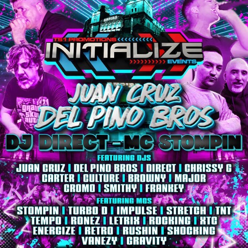 DJs Smithy Frankey MCs Vanezy Gravity INITIALIZE THE EMPIRE Friday 20th June 2025