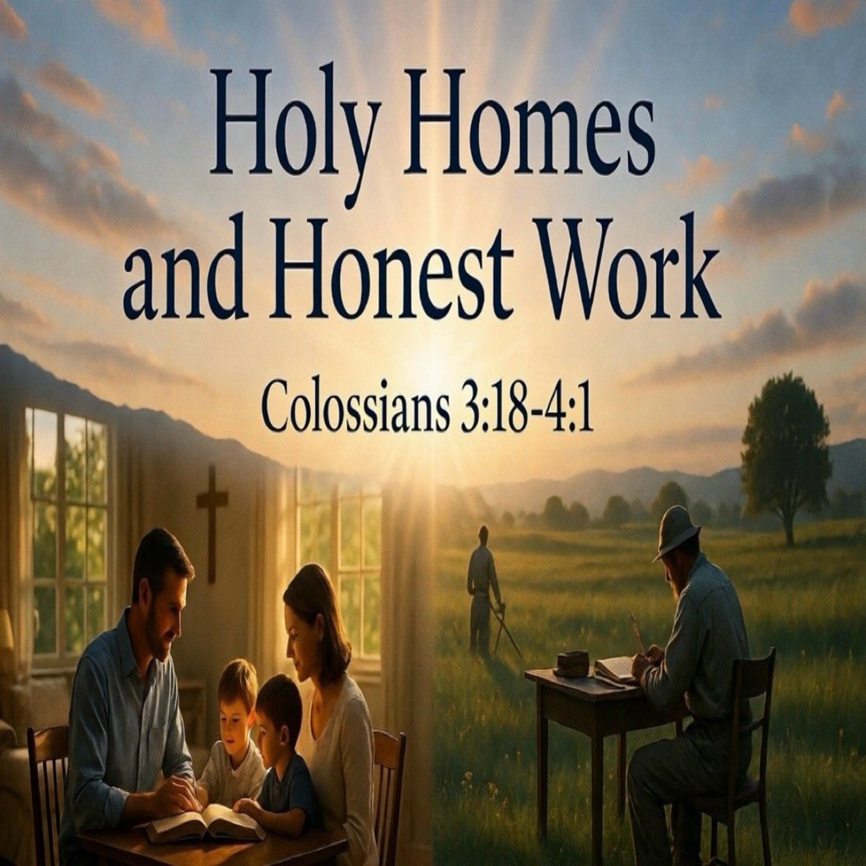Holy Homes And Honest Work episode artwork