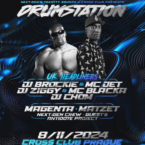 DJ BROCKIE & MC DET - LIVE AT DRUMSTATION 8.11.24 @ CROSS CLUB PRAGUE