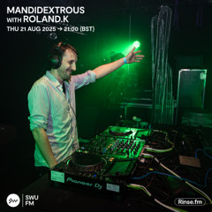 Mandidextrous with Roland.K - 21 August 2025