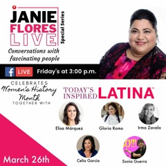 #JanieFloresLive Women's History Month Part 4 03.26.21