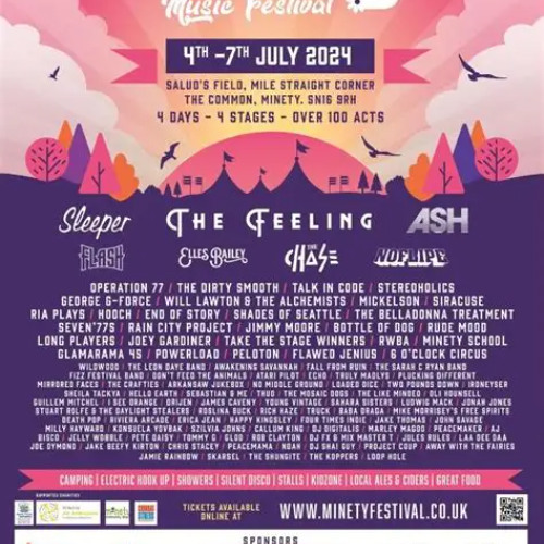 Jam On It Sat 2nd Aug 'J. Rainbow Minety Festival Set' (Incapable Staircase Tent)