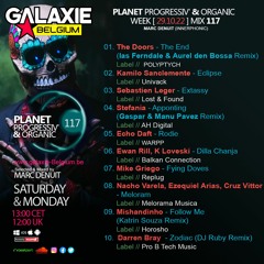 Marc Denuit // Planet Progressiv'  Marc Denuit Mix 117  Week 29.10.22 Galaxie Radio Belgium