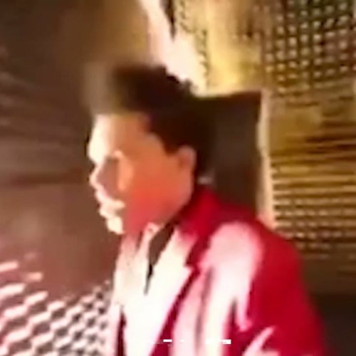 Blinding Lights but it's low quality