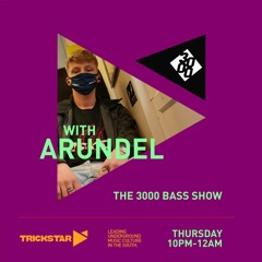 The 3000 Bass Show 003 w/ Arundel B2B Biohzrd ft. SK | 6th May 2021 [Trickstar Radio]