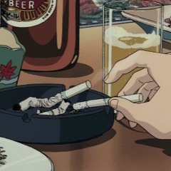 smoking and thinking about memories