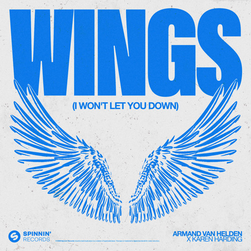 Armand Van Helden x Karen Harding - Wings (I Won't Let You Down)
