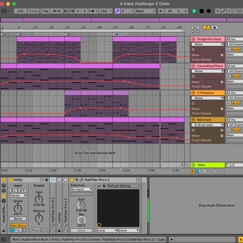 4 Track Challenge - 2 Choir