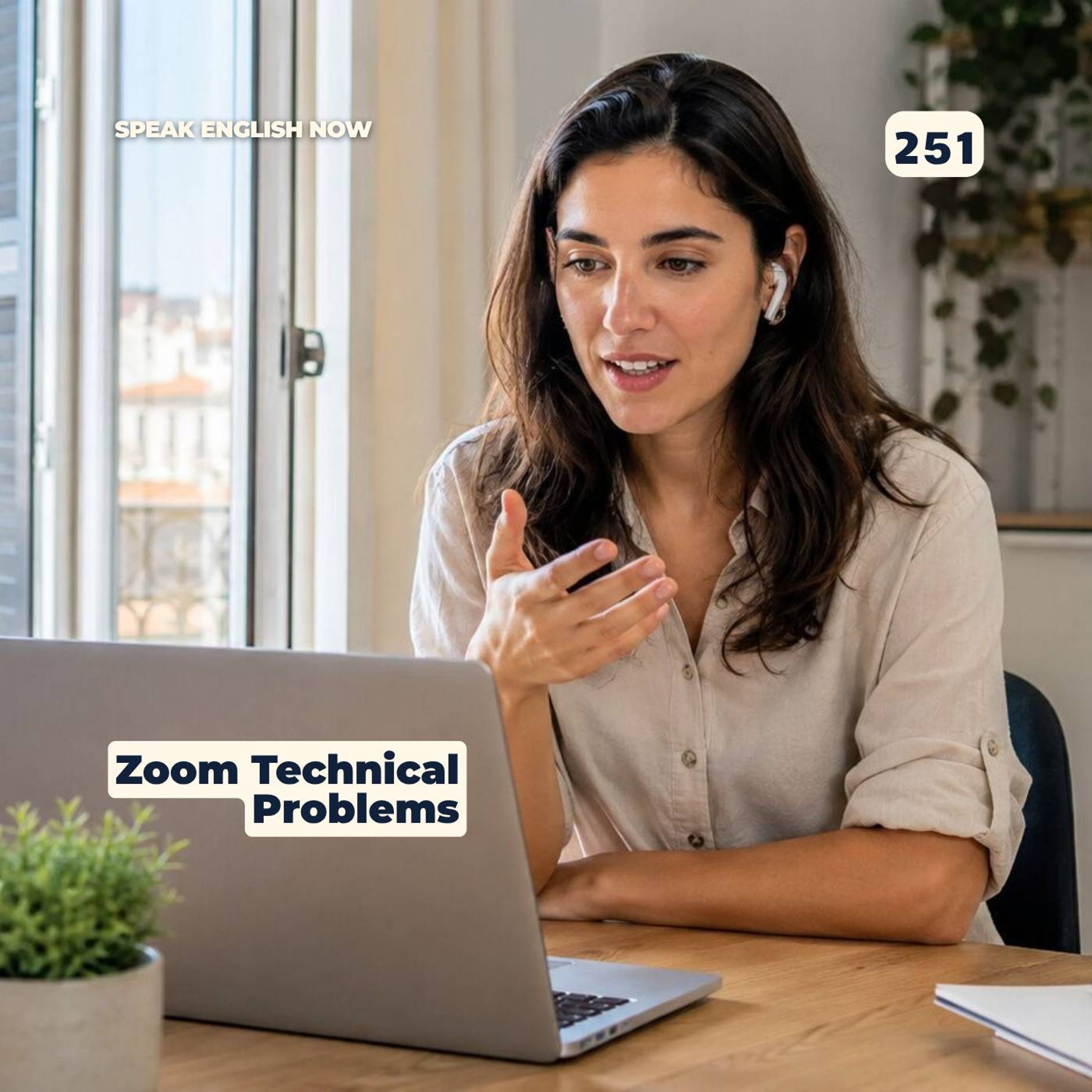 #251 Technical problems on Zoom episode artwork