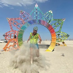 Charlie The Unicorn Artcar, Burning Man 2022 (Deep Playa)
