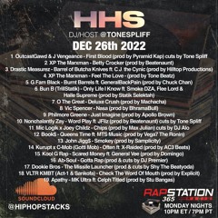 Hip Hop Stacks with Tone Spliff - 12/26/22