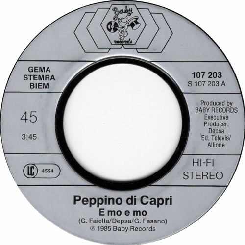 Peppino Di Capri - E Mo E Mo (Seph Martin Edit)