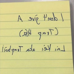 I DON'T GIVE A TRAP版 REMIX Rough Cover