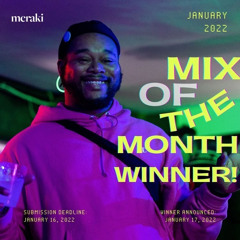 Meraki Mix -MIX OF THE MONTH JANUARY 2022
