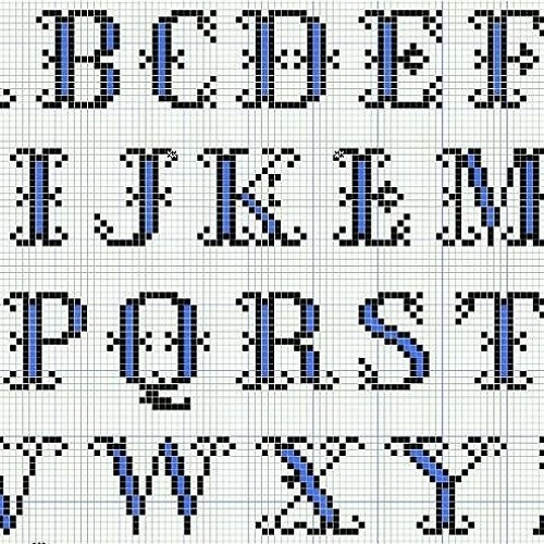 Stream CRACKED Free Printable Cross Stitch Alphabet Patterns from Stream CRACKED Free Printable Cross Stitch Alphabet Patterns from