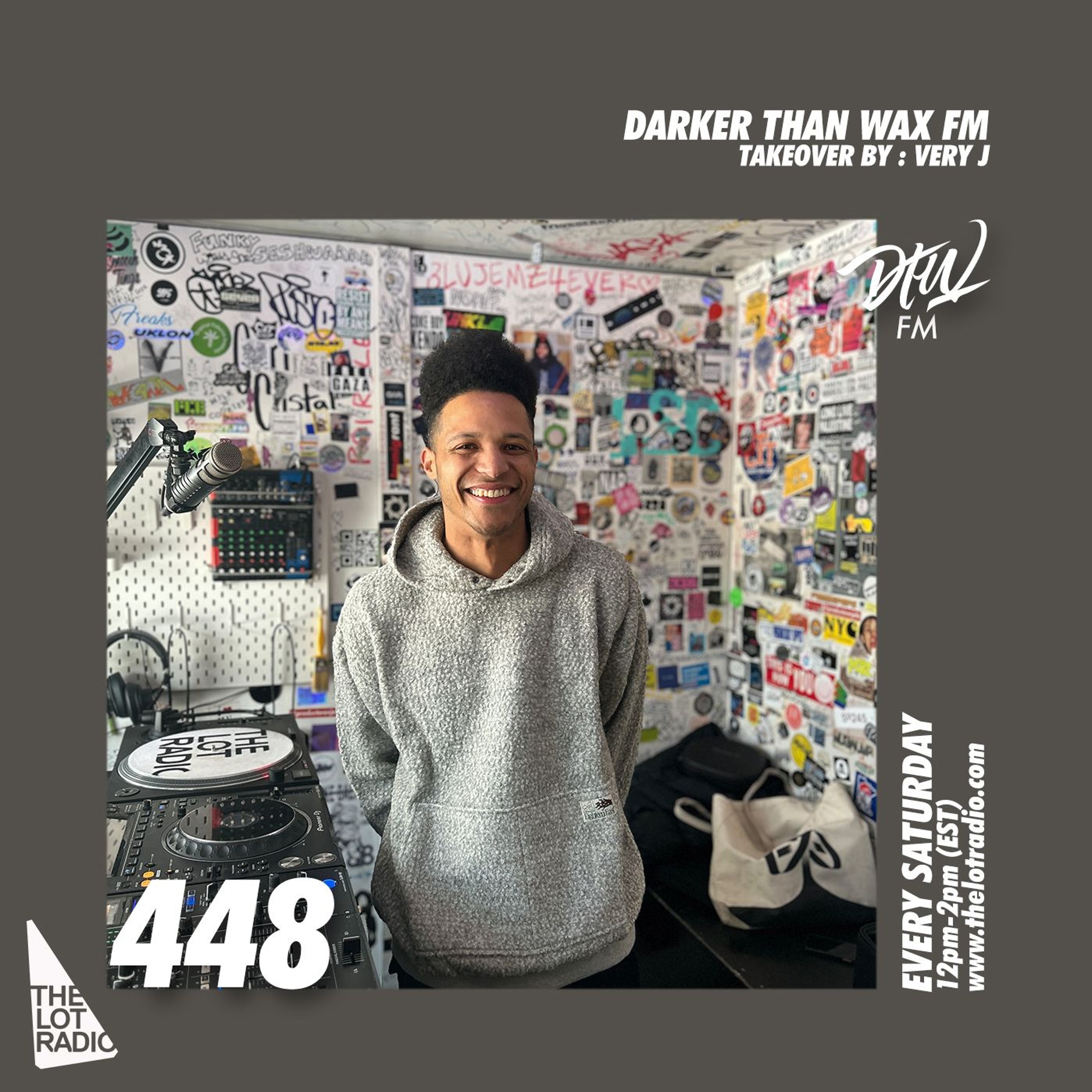 Darker Than Wax FM #448 w/ Very J • 25th January 2025 episode artwork