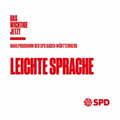 Wahlprogramm in Leichter Sprache