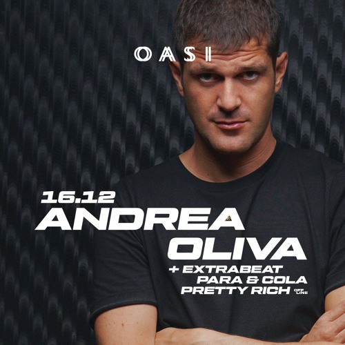 EXTRABEAT at OASI @Cookies 16/12/2023 - Opening Set for Andrea Oliva