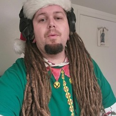 Matty Kissing Santa Clause