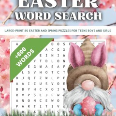 ⚡pdf✔ Easter Basket Stuffers for Teens : Easter Word Search Large-Print 80 Easte