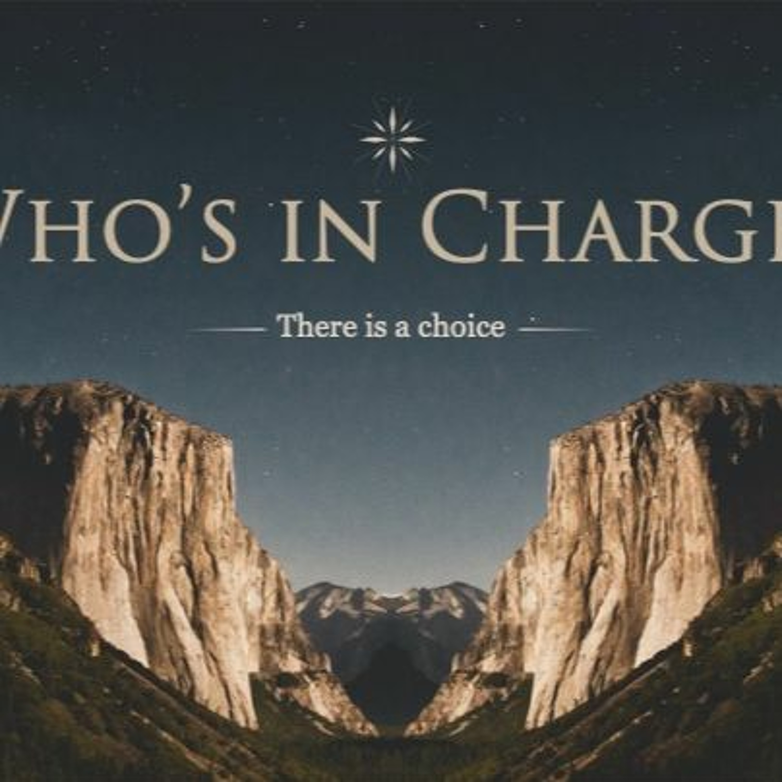 7-19-2020  "Who's In Charge"  Pastor Billy Register episode artwork