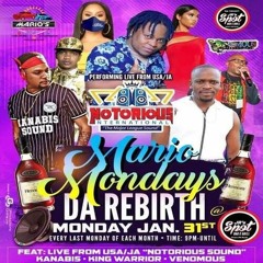 Notorious Intl 1/22 (Mario Mondays) Antigua
