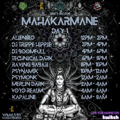 Psynamik - 2 hours Live Set 180 - 220 BPM [Unity In Love Mahakarmane Livestream]