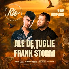 Ale De Tuglie B2B Frank Storm @ Río Electronic Music (Buenos Aires / Argentina) - 19.01.25