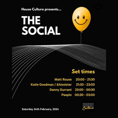 Matt Rouse || Live @ House Culture presents The Social [24.02.24]