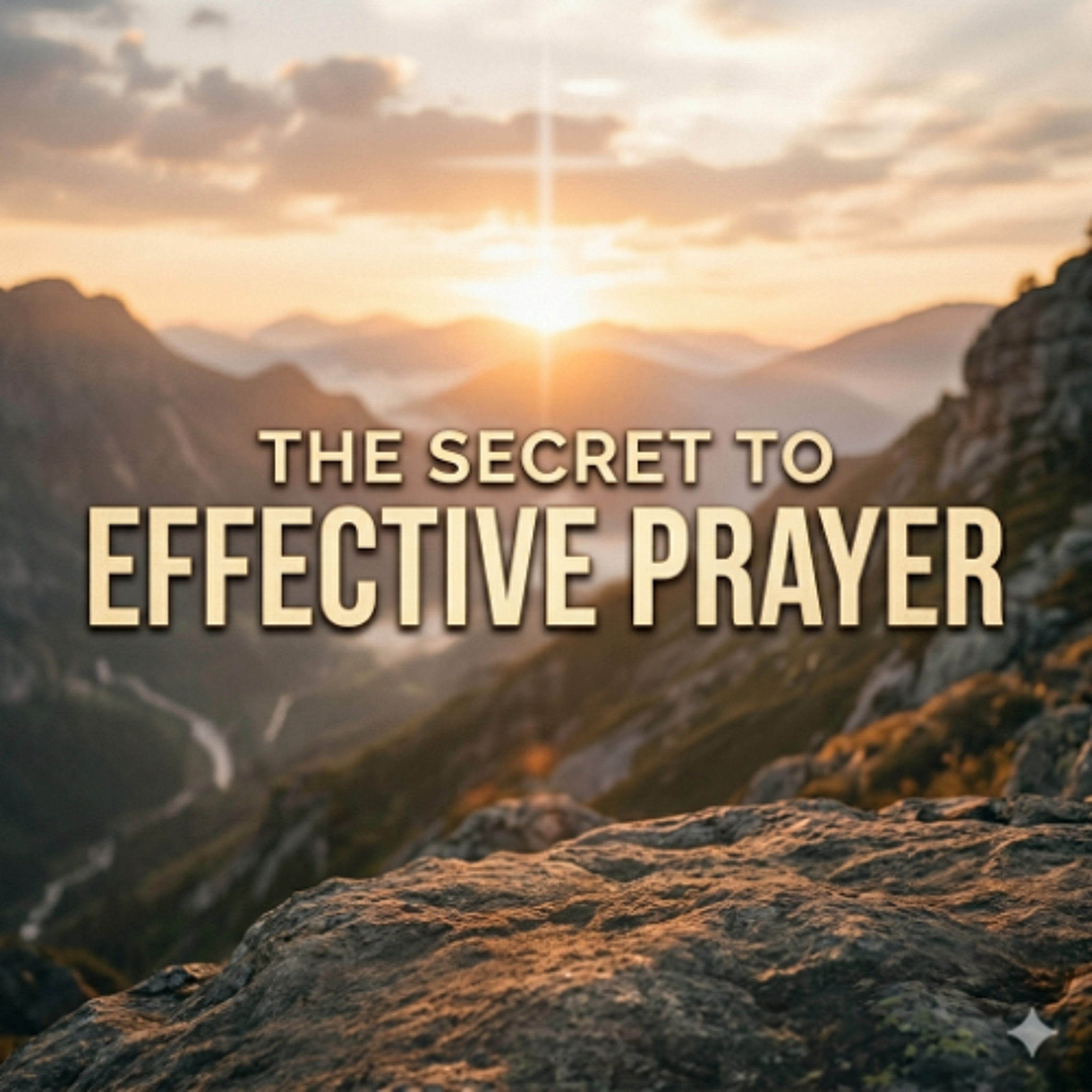 The secret to effective prayer episode artwork