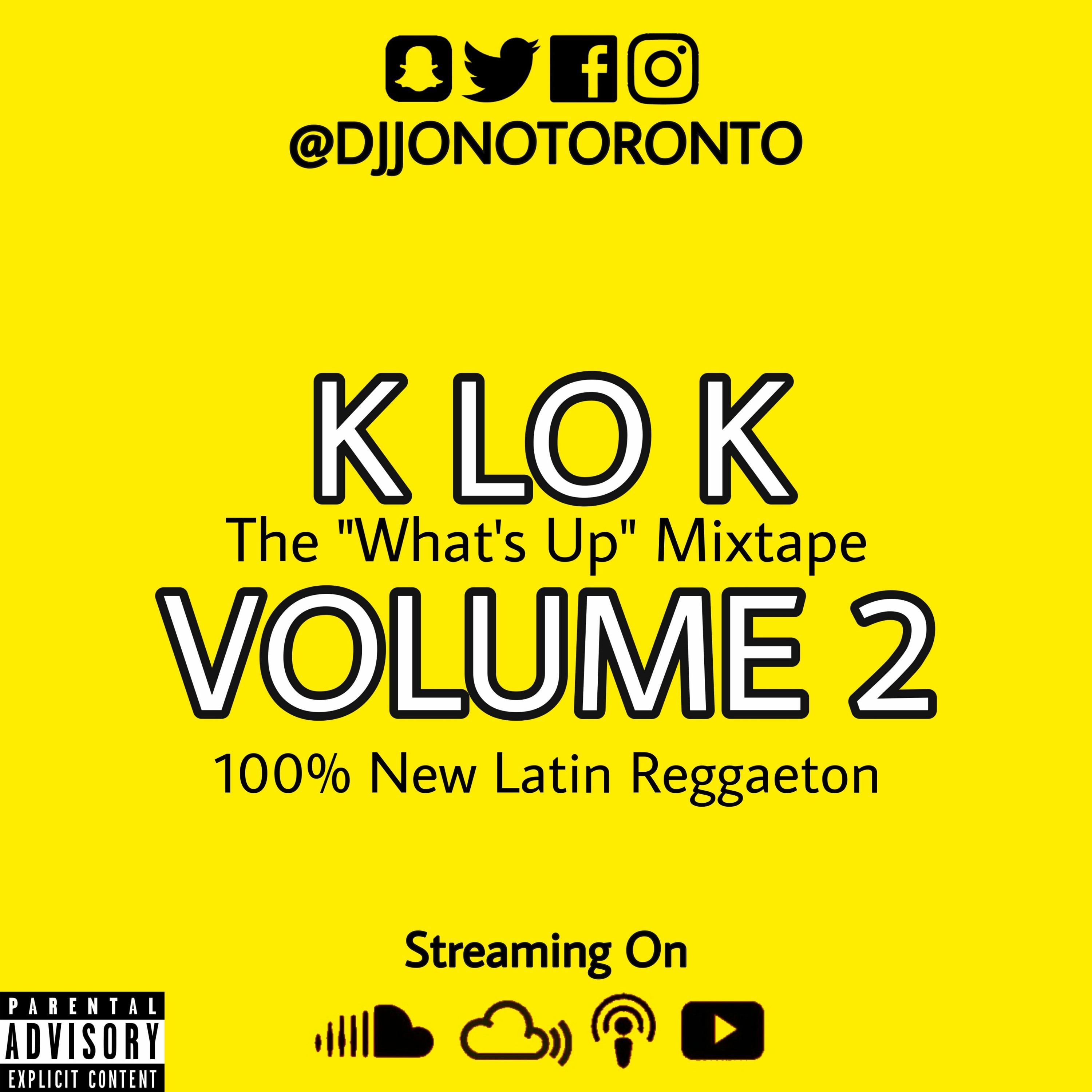 K LO K VOLUME 2 (100% LATIN REGGAETON MIXTAPE) (EXPLICIT CONTENT) episode artwork
