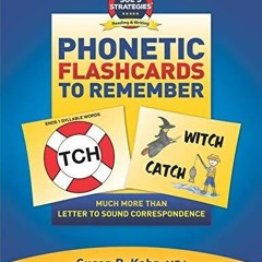 EPUB DOWNLOAD Sue's Strategies Phonetic Flashcards To Remember: Much More Than L