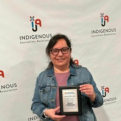 Award Winner Betsy Longchap of Cree Media CBC (Cree Interview)