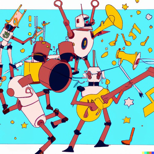 Happy Drunk Robot Band(WIP)