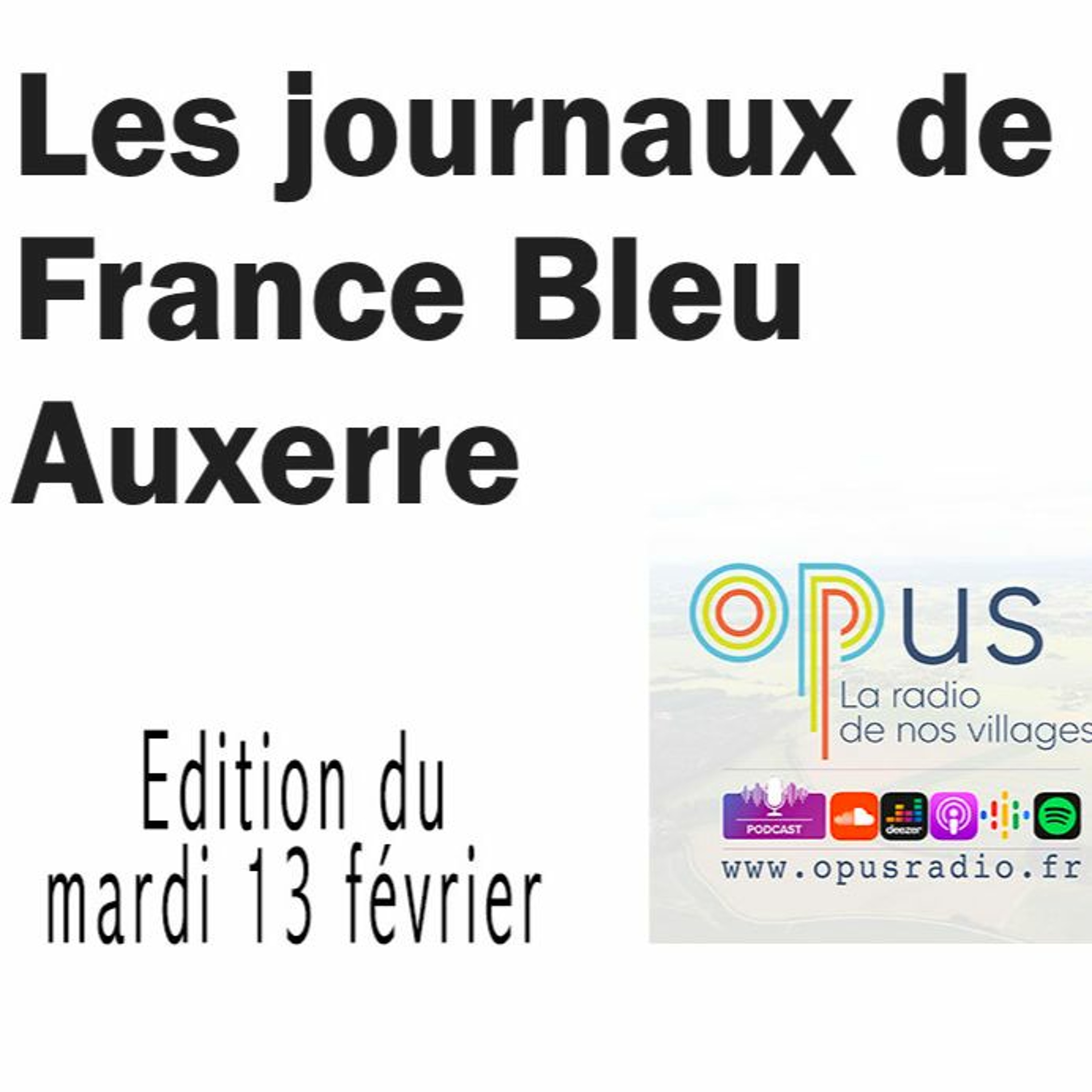Opus radio sur France Bleu Auxerre pour la journée mondiale de la radio