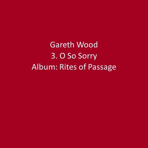 O So Sorry