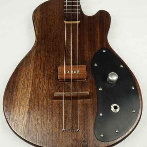 Stream Solid Body 3 String Electric Guitar Handmade P90 SB36 by