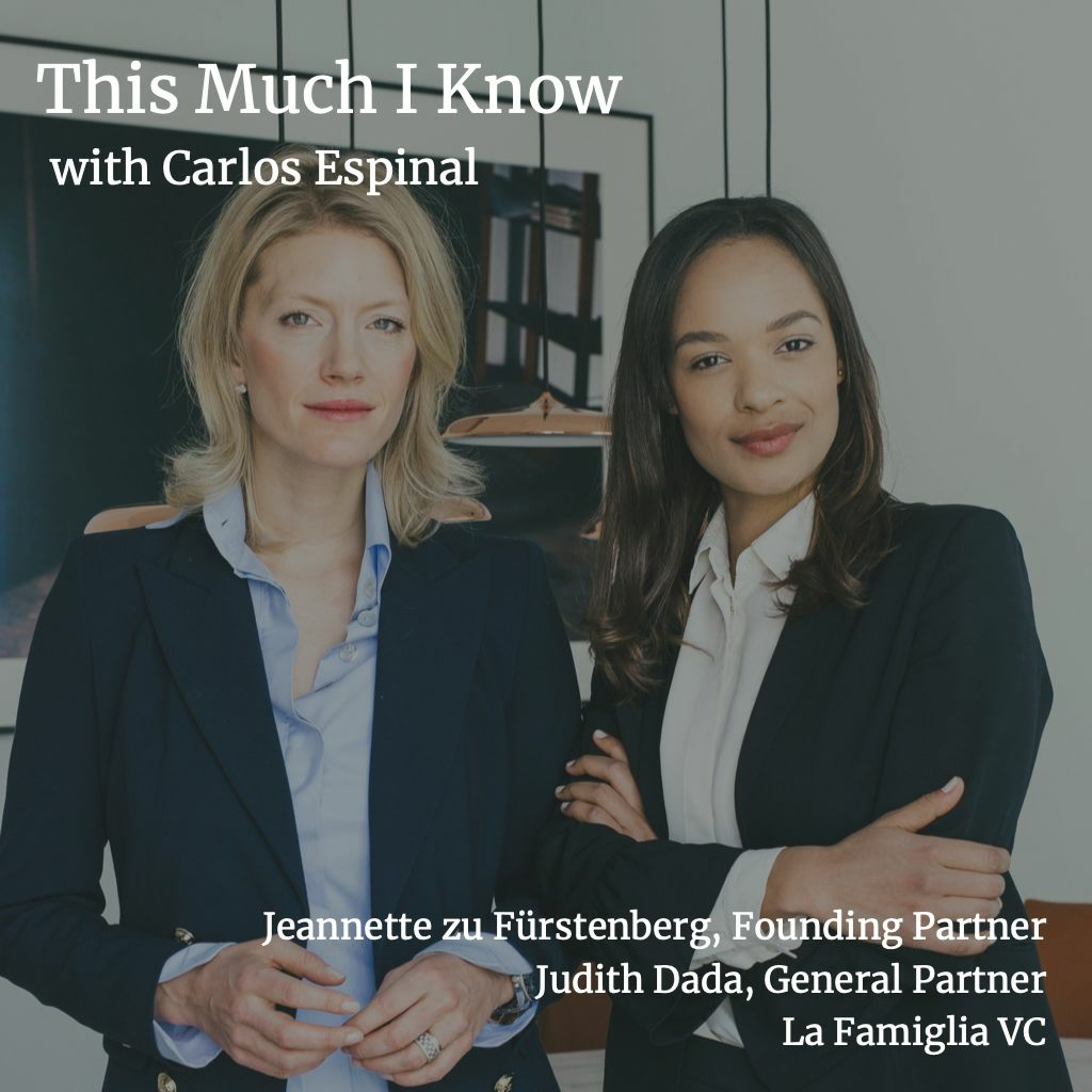 La Famiglia’s Jeannette zu Fürstenberg and Judith Dada on the Picasso painting that is a startup