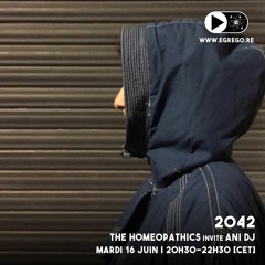 2042 - The Homeopathics invite Ani DJ (Juin 2020)