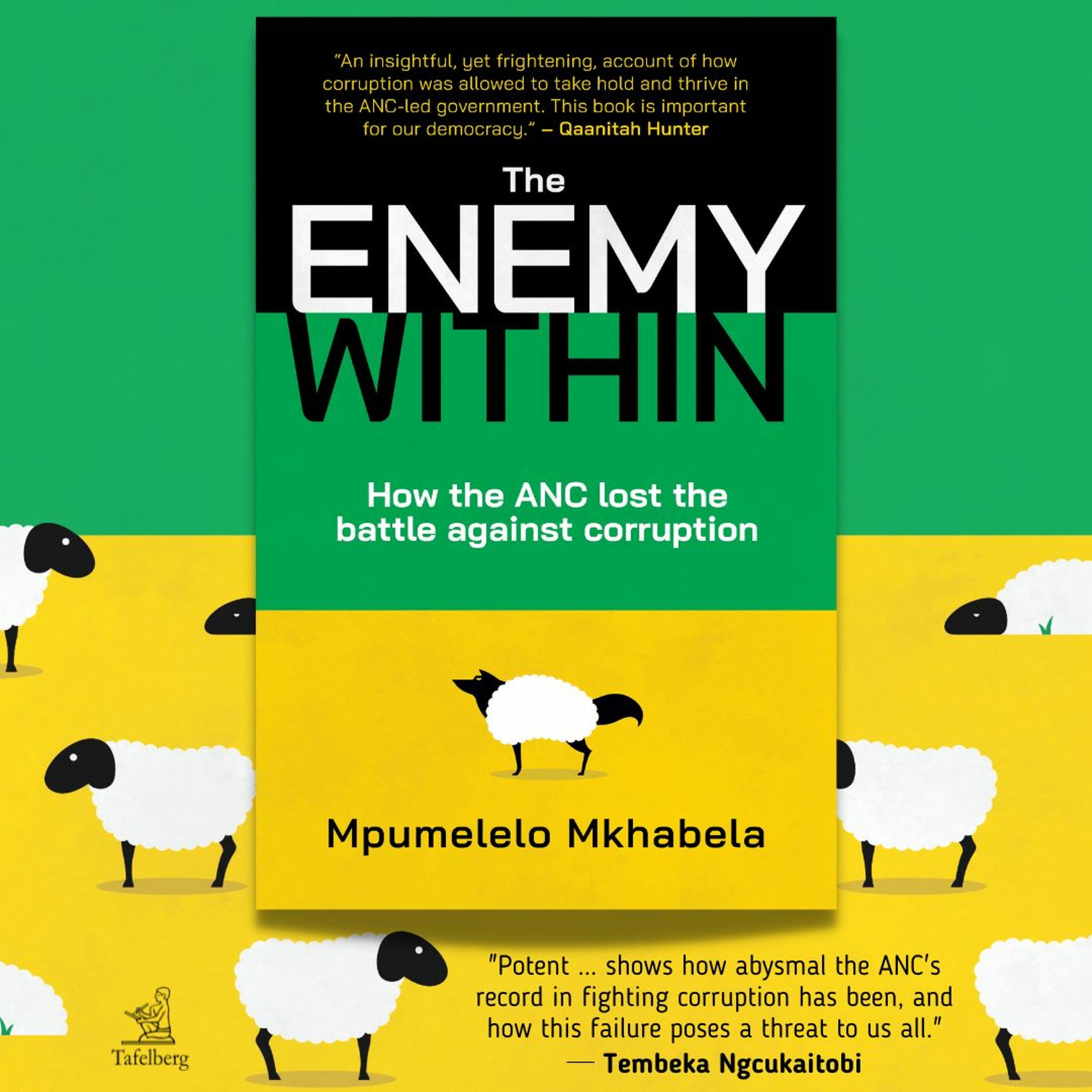 Tafelberg Book Chat: The Enemy Within with Mpumelelo Mkhabela and John Maytham